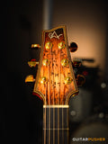 Alama Dreadnought Philippine Wood Collection Series All-Solid Wood Gmelina/Tamarind Acoustic Guitar - Burst (Nitrocellulose Lacquer)