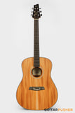 Alama Dreadnought All-Solid Wood Philippine Mahogany Acoustic Guitar - Natural