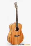 Alama Dreadnought All-Solid Wood Philippine Mahogany Acoustic Guitar - Natural