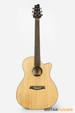 Alama Grand Auditorium Cutaway All-Solid Wood Gmelina/Philippine Mahogany Acoustic Guitar - Natural