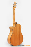 Alama Grand Auditorium Cutaway All-Solid Wood Gmelina/Philippine Mahogany Acoustic Guitar - Natural