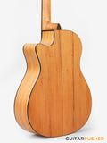 Alama Grand Auditorium Cutaway All-Solid Wood Gmelina/Philippine Mahogany Acoustic Guitar - Natural