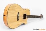 Alama Grand Auditorium Cutaway All-Solid Wood Gmelina/Philippine Mahogany Acoustic Guitar - Natural