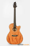 Alama Grand Auditorium Cutaway All-Solid Wood Philippine Mahogany Acoustic Guitar - Natural