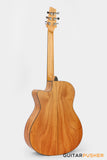 Alama Grand Auditorium Cutaway All-Solid Wood Philippine Mahogany Acoustic Guitar - Natural