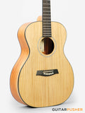 Alama OM All-Solid Wood Gmelina/Philippine Mahogany Acoustic Guitar - Natural