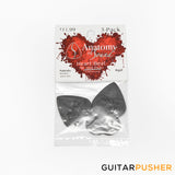 Anatomy of Sound Heart Beat Embossed Jazz Rigid Black 3-pack (705377777394)