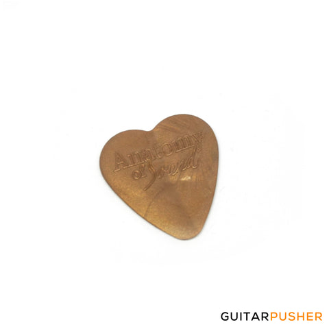 Anatomy of Sound Heart Beat Embossed Standard Medium Brown 1-pc (705377777455)