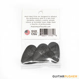 Anatomy of Sound Heart Beat Embossed Standard Rigid Black 3-pack (705377777318)