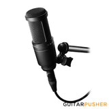 Audio-Technica AT-2020 Cardioid Condenser Microphone (Black)