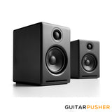 Audio Engine A2+ Home Music System w/ Bluetooth APTX, Powered Speakers - Pair (Satin Black)