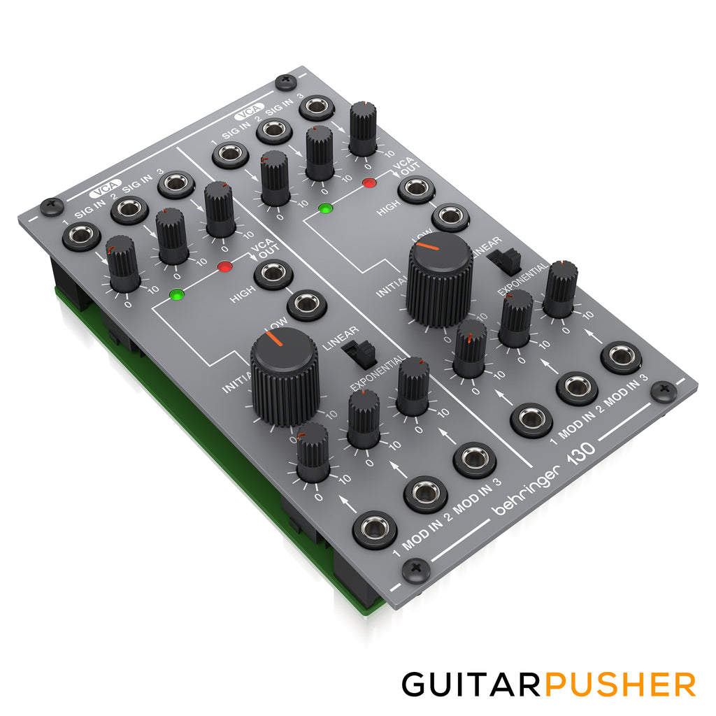 Behringer 130 Dual VCA Legendary Analog Dual VCA Module for Eurorack ...