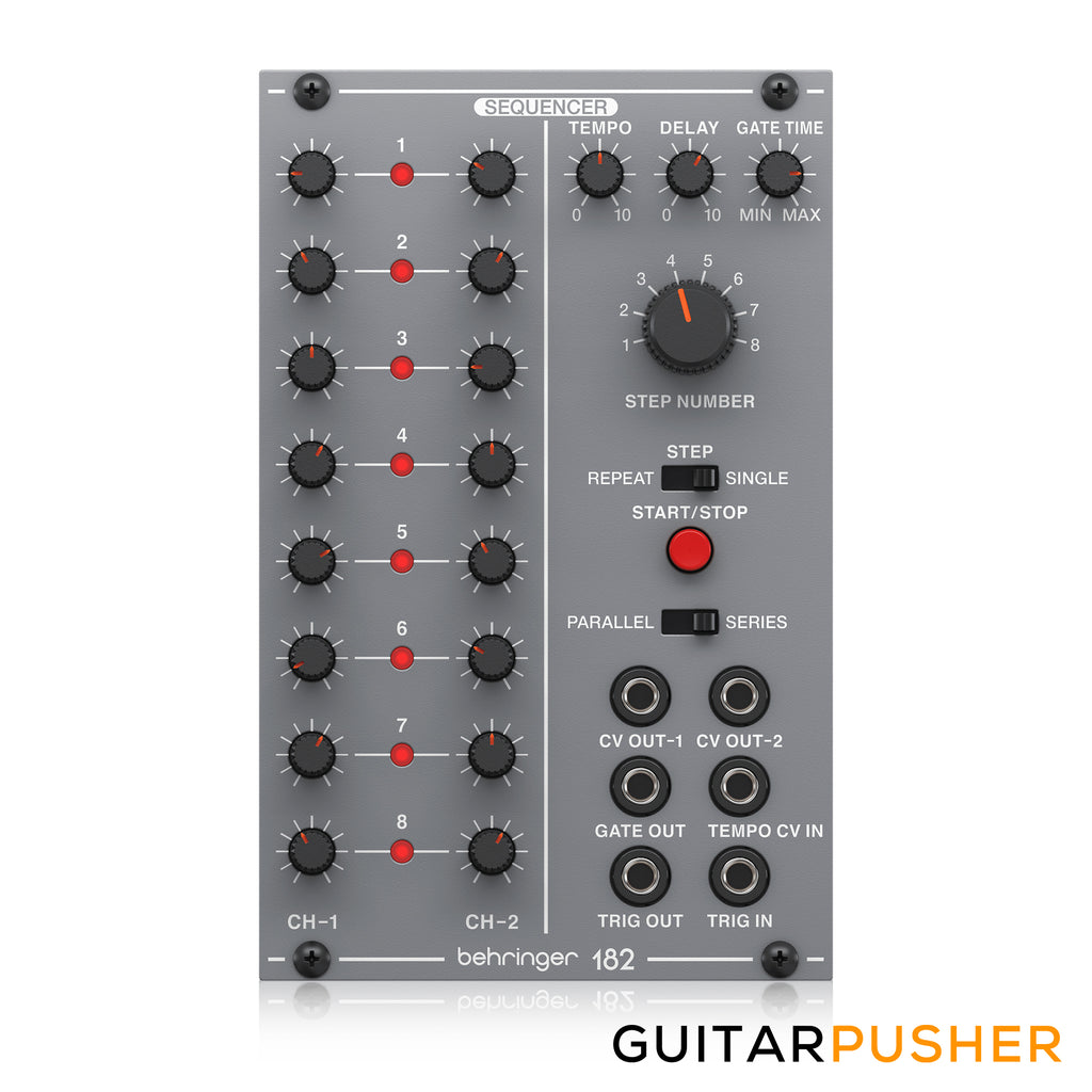 Behringer 182 Sequencer Legendary Analog Sequencer Module for Eurorack ...