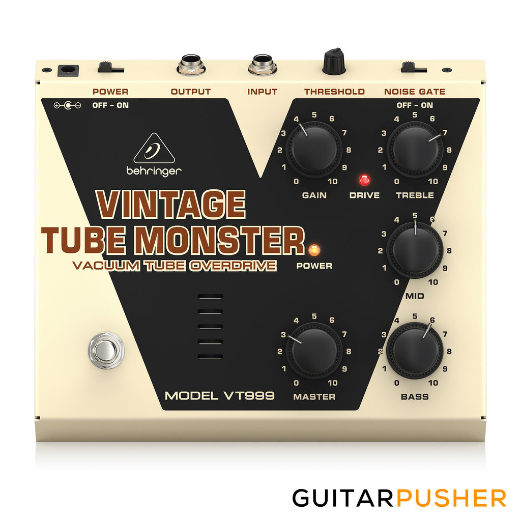 Behringer VT999 Classic Vacuum Tube Overdrive Effects Pedal – GuitarPusher