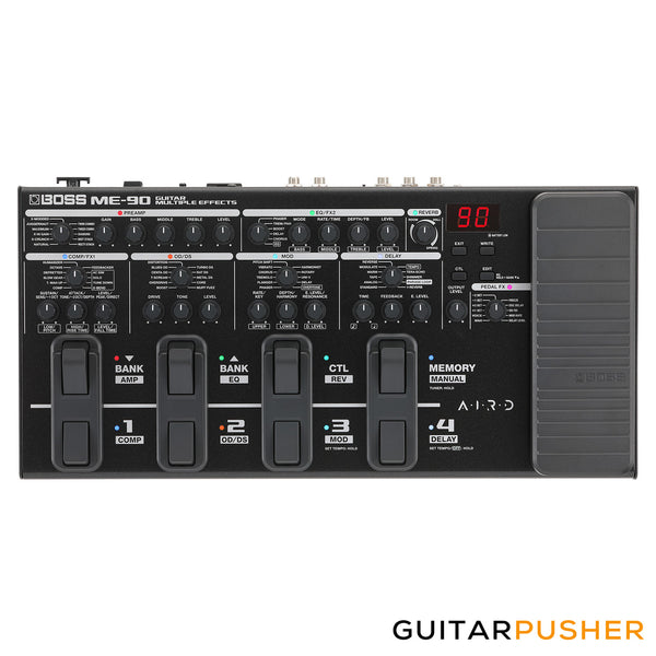 ギター BOSS ME-90 GUITER MULTIPLE EFFECTS Boss ME-90 Guitar Multi-Effects Processor Pedal – GuitarPusher
