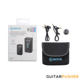 BOYA BY-XM6-S1 MINI Ultracompact 2.4GHz Dual-Channel Wireless Microphone System