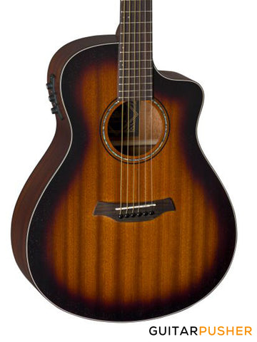 Baton Rouge X11LM/FCE-MB All-Mahogany Folk Cutaway Acoustic-Electric Guitar