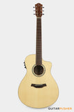 Baton Rouge X35S/FCE Solid Spruce Top Folk Cutaway Acoustic-Electric Guitar