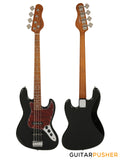 Corona Guitars Standard Plus J JB-Style 4-String Bass w/ Gig Bag - Black