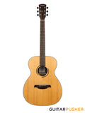 Corona Guitars CF-1000 Solid Sitka Spruce Top Indian Rosewood OM Acoustic Guitar w/ Gig Bag - Natural