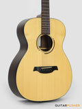 Corona Guitars CF-1000 Solid Sitka Spruce Top Indian Rosewood OM Acoustic Guitar w/ Gig Bag - Natural