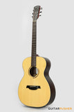 Corona Guitars CF-1000 Solid Sitka Spruce Top Indian Rosewood OM Acoustic Guitar w/ Gig Bag - Natural