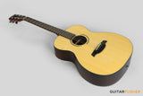 Corona Guitars CF-1000 Solid Sitka Spruce Top Indian Rosewood OM Acoustic Guitar w/ Gig Bag - Natural