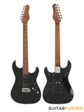 Corona Guitars Modern Plus (HH) S-Style Electric Guitar w/ Gig Bag - Black