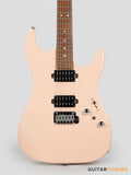 Corona Guitars Modern Plus (HH) S-Style Electric Guitar w/ Gig Bag - Shell Pink