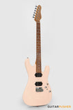 Corona Guitars Modern Plus (HH) S-Style Electric Guitar w/ Gig Bag - Shell Pink