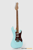 Corona Guitars Modern Plus SE (HSS) S-Style Electric Guitar w/ Gig Bag - Daphne Blue