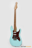 Corona Guitars Modern Plus SE (HSS) S-Style Electric Guitar w/ Gig Bag - Daphne Blue