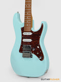 Corona Guitars Modern Plus SE (HSS) S-Style Electric Guitar w/ Gig Bag - Daphne Blue