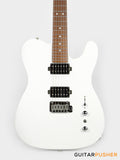 Corona Guitars Modern Plus T (HH) T-Style Electric Guitar w/ Gig Bag - Olympic White