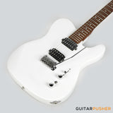Corona Guitars Modern Plus T (HH) T-Style Electric Guitar w/ Gig Bag - Olympic White