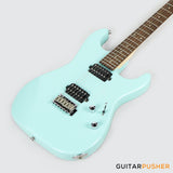 Corona Guitars Modern Standard (HH) S-Style Electric Guitar w/ Indian Laurel Fingerboard & Gig Bag - Daphne Blue