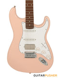 Corona Guitars Standard Plus ST (HSS) S-Style Electric Guitar w/ Gig Bag - Shell Pink