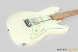 Crafter Guitars Charlotte S VVS MP MW, S-Style HSS Electric Guitar, Roasted Maple Neck/Roasted Maple Fingerboard, w/ Gig Bag - Malty White