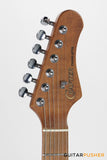 Crafter Guitars Charlotte S VVS MP VR, S-Style HSS Electric Guitar, Roasted Maple Neck/Roasted Maple Fingerboard, w/ Gig Bag - Vintage Red