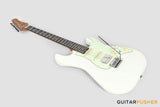 Crafter Guitars Charlotte S VVS RS OW, S-Style HSS Electric Guitar, Roasted Maple Neck/Rosewood Fingerboard, w/ Gig Bag - Olympic White
