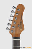Crafter Guitars Charlotte S VVS RS TS, S-Style HSS Electric Guitar, Roasted Maple Neck/Rosewood Fingerboard, w/ Gig Bag - Tobacco Sunburst