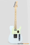 Crafter Guitars Charlotte T MP OW, T-Style Electric Guitar, Roasted Maple Neck/Roasted Maple Fingerboard, w/ Gig Bag - Olympic White