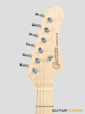 Crafter Guitars Charlotte T MP OW, T-Style Electric Guitar, Roasted Maple Neck/Roasted Maple Fingerboard, w/ Gig Bag - Olympic White