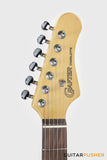 Crafter Guitars Charlotte T RS SP, T-Style Electric Guitar, Maple Neck/Rosewood Fingerboard, w/ Gig Bag - Seoul Pink