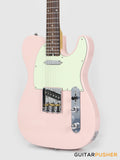 Crafter Guitars Charlotte T RS SP, T-Style Electric Guitar, Maple Neck/Rosewood Fingerboard, w/ Gig Bag - Seoul Pink
