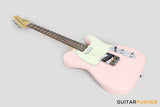 Crafter Guitars Charlotte T RS SP, T-Style Electric Guitar, Maple Neck/Rosewood Fingerboard, w/ Gig Bag - Seoul Pink