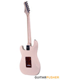 Crafter Guitars Crema S MP SP, S-Style HSS Electric Guitar, Maple Neck/Maple Fingerboard, w/ Gig Bag - Seoul Pink