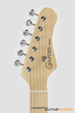 Crafter Guitars Crema S MP SP, S-Style HSS Electric Guitar, Maple Neck/Maple Fingerboard, w/ Gig Bag - Seoul Pink