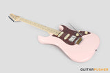 Crafter Guitars Crema S MP SP, S-Style HSS Electric Guitar, Maple Neck/Maple Fingerboard, w/ Gig Bag - Seoul Pink