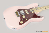 Crafter Guitars Crema S MP SP, S-Style HSS Electric Guitar, Maple Neck/Maple Fingerboard, w/ Gig Bag - Seoul Pink